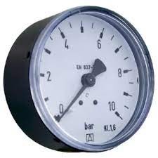 [30164] 6013241500 - EURO MANOMETER 0-10BAR 1/4 AXI DM