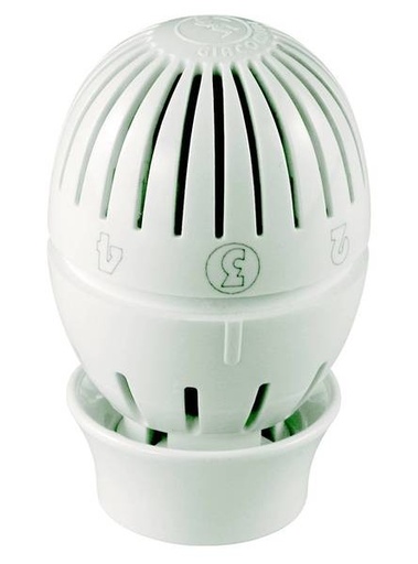 [R470] R470X001 - GIACOMINI THERMOSTAATKOP WIT CLICK
