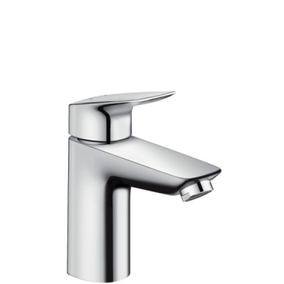[71107000] 71107000 - HANS GROHE LOGIS EENGREEPSMENGKRAAN 100 MET PUSH-OPEN LEDIGING CHR.