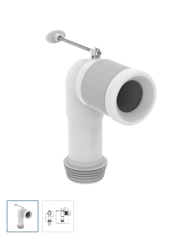 [T002767] T002767 - IDEAL STANDARD AANSLUITBOCHT 60-110 CENTER