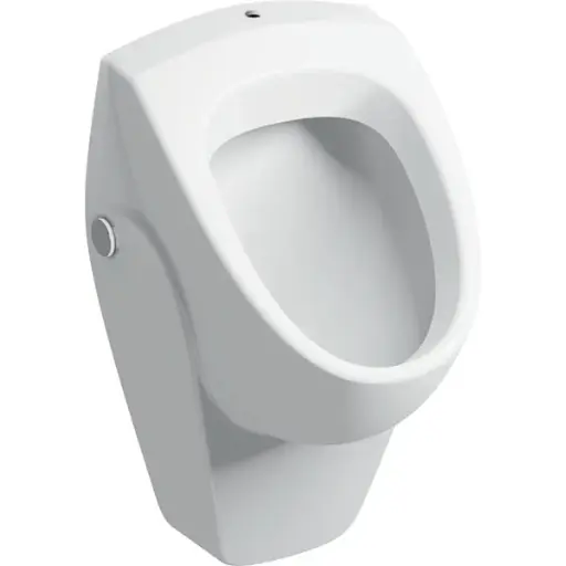 [500.343.01.1] 500.343.01.1 - GEBERIT URINOIR SELNOVA TOEVOER BOVEN AFVOER ONDER OF ACHTER