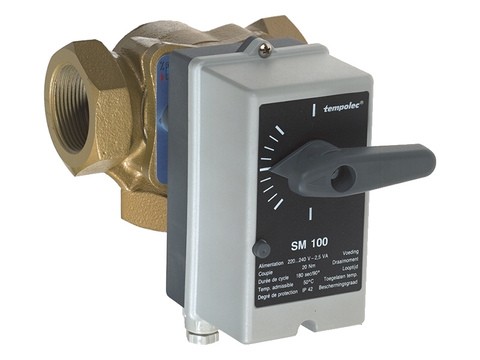  LK100 SmartComfort KIT T - TEMPOLEC ELEKTRONISCHE DRIEWEGKRAAN LK100 SmartComfort KIT T + BEDIENING VOOR THERMOSTAAT