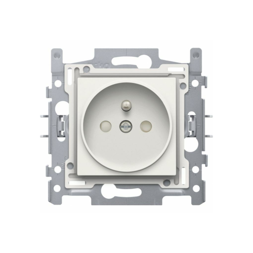 [170-32100] 170-32100 - NIKO STOPCONTACT SOKKEL INBOUW 16A !!ONDIEP 21MM!!
