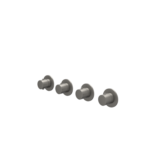 [6202376] 6202376 - INK IVY AFBOUWDEEL INBOUWTHERMOSTAAT MET 3 STOPKRANEN SYMMETRY