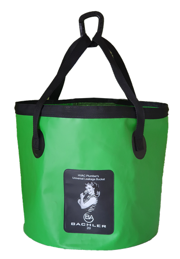 [BAC420.1] 420.1 - OPVOUWBARE EMMER 20L MET HANDVATEN EN KARABIJN