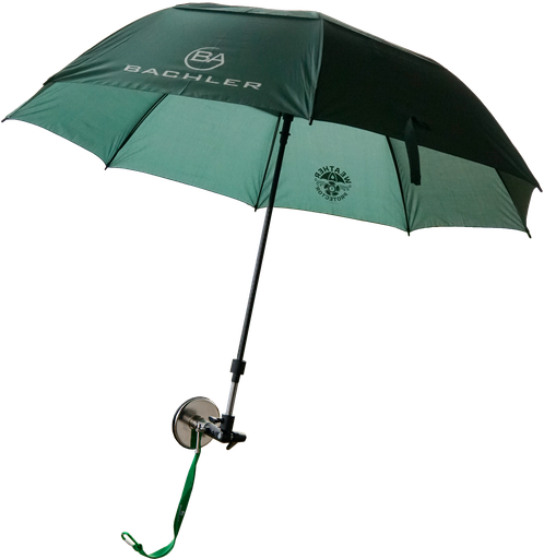 [BAC130] 130 - PARAPLU ZWENKBAAR EN MAGNETISCH & KARABIJNHAAK