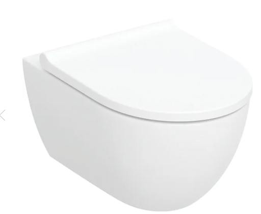[502.718.00.1] 502.718.00.1 - GEBERIT ACANTO SET HANGWC TURBOFLUSH MET ZITTING QUICK RELAESE