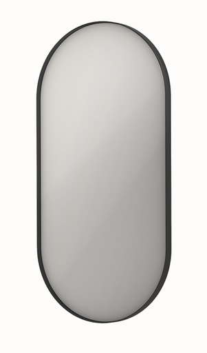 [8408950] 8408950 - SPIEGEL INK SP20  40 X 4 X 80 OVAAL UITV. MAT ZWART