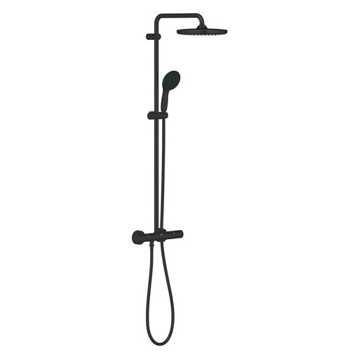 [266702431] 266702431 - GROHE TEMPESTA DOUCHESYSTEEM 250 MET THERMOSTAAT UITV.MATTE BLACK