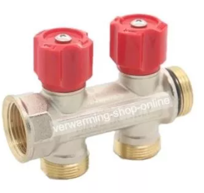 [225071102] 225.071.102 - BEG WARMGEPERSTE COLLECTOR 3/4 MET KRAAN ROOD 2 UITG M24