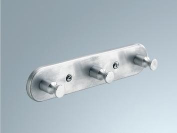 [INDA A14230 NS] A14230NS - INDA INOX KLEDINGHAAK DRIEVOUDIG 19 CM