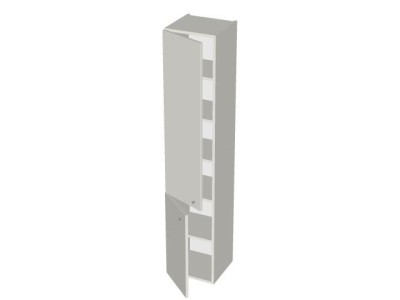 [MH 1001 R] PRIMABAD MAXILIJN HOGE KOLOMKAST 2 DRAAIDEUREN RECHTS SCHARNIEREND