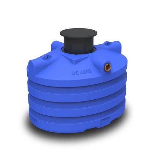 [121713] 6923 - DS4000 SEPTISCHE/REGENWATER PUT 6000l + TELESCOPISCHE SCHACHT