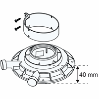 [0020276091] 0020276091 - BULEX A ADAPTER 80/125 THERMOmaster/THEMAcond/Twin/TAS30 (A2034200)